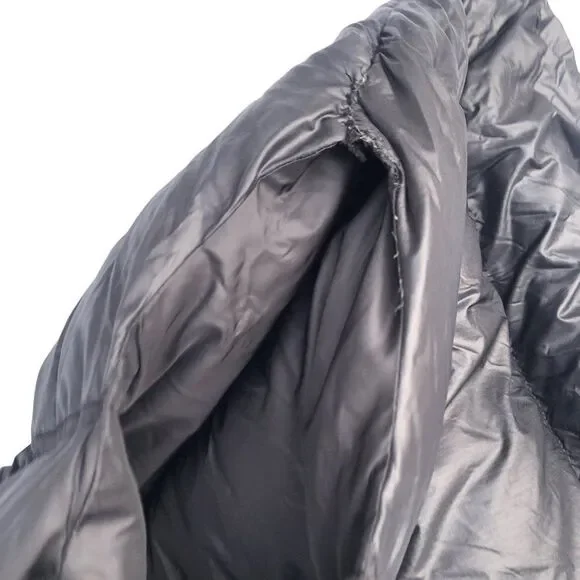 Vintage The North Face Nuptse Jacket Vest Black XXL Goose Down Jacket - Picture 10 of 15